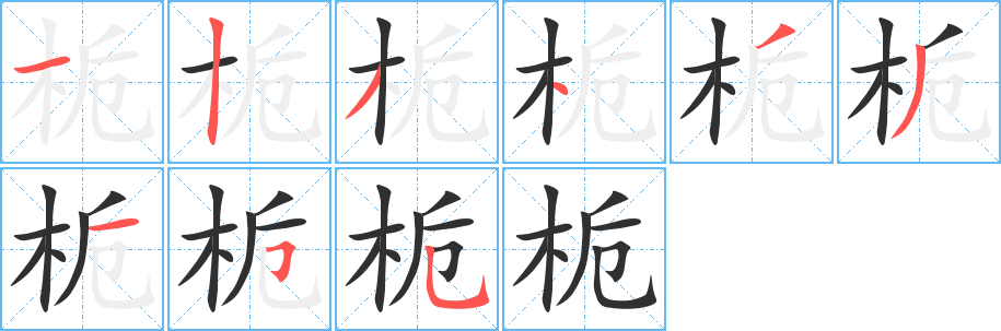 栀