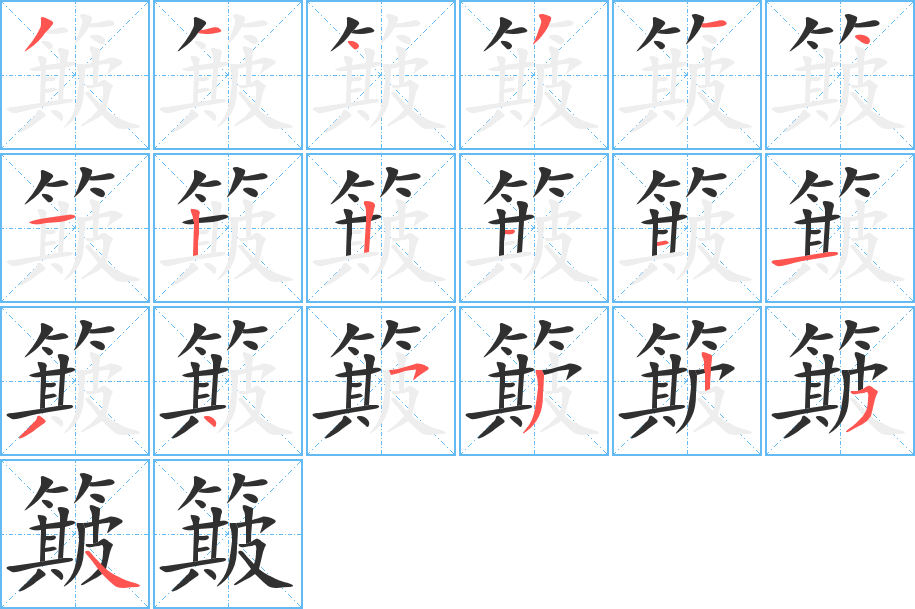 簸