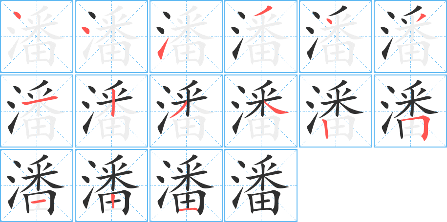 潘