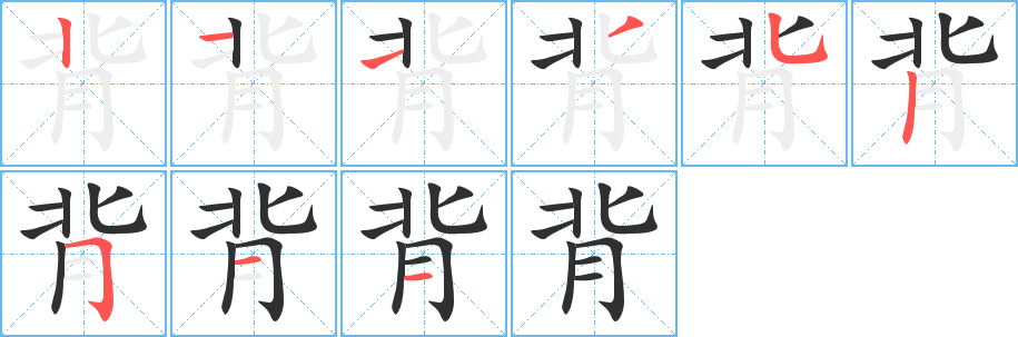 背