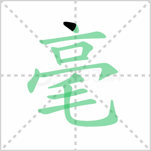 毫
