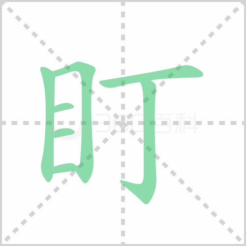 盯