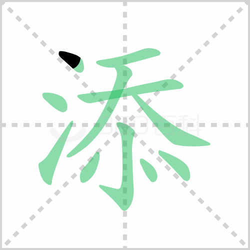 添