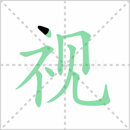 视