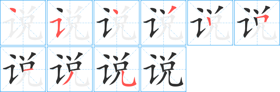 说